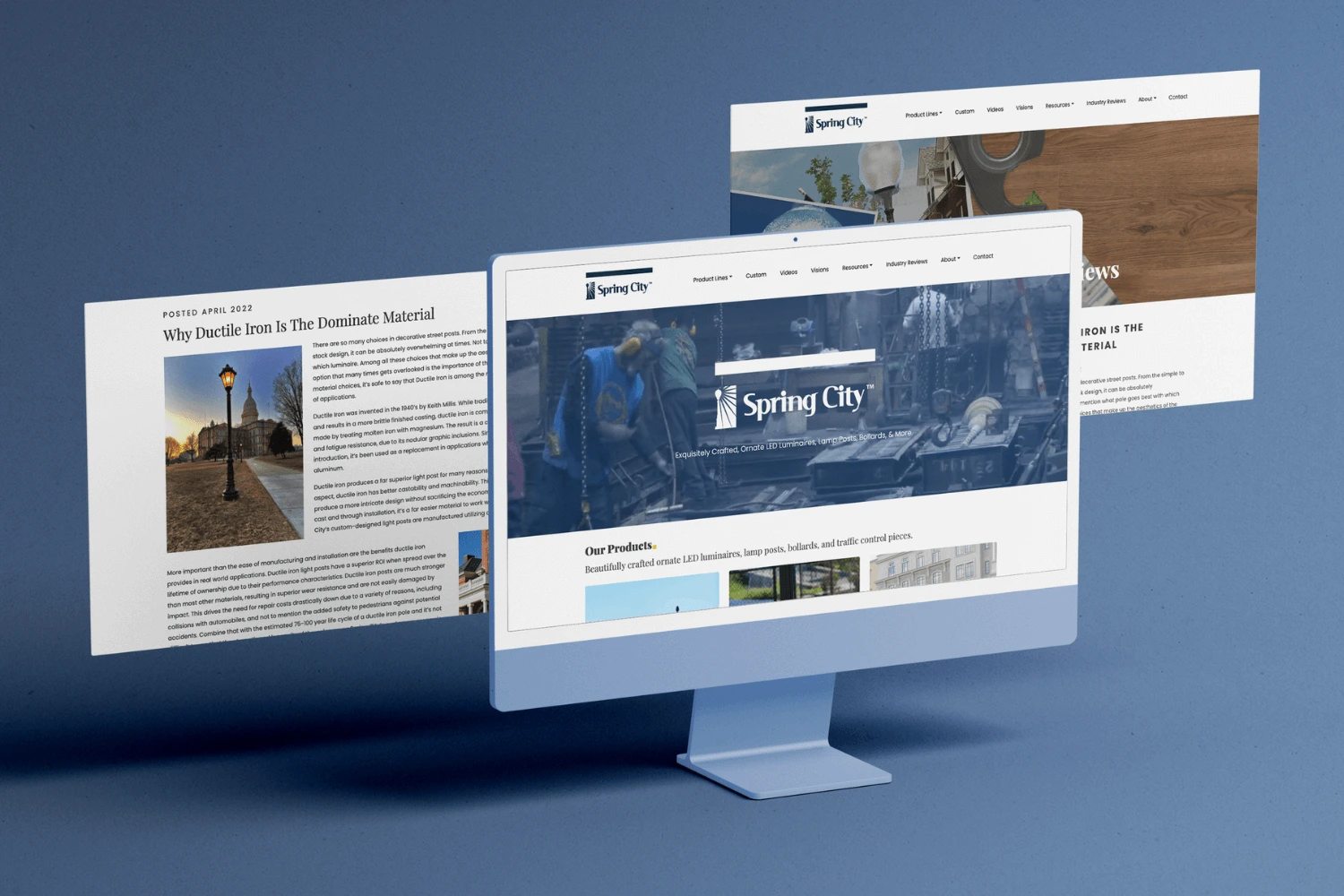 Spring City Electrical Manufacturing Company Website Design & Developement